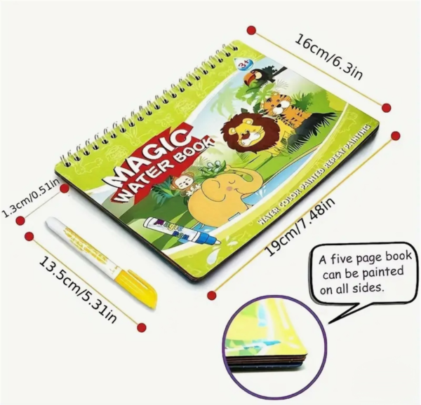 Magic Dinosaur Water Drawing Book - Image 2